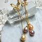 Natural Pearl Earrings 天然淡水珍珠 耳環(PE0074)