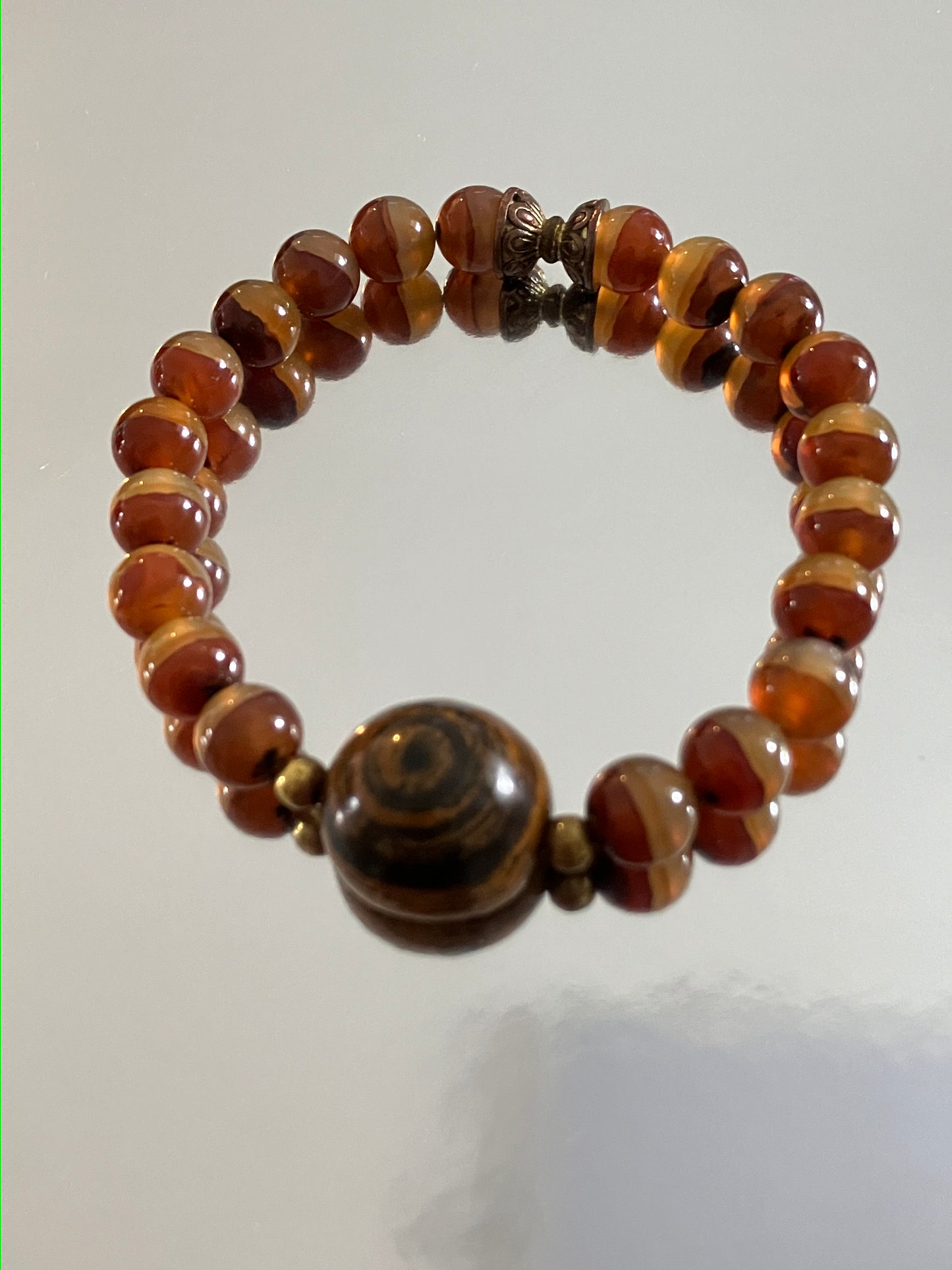 天然高冰透瑪瑙手鏈 Natural Agate Bracelet(NAA021)