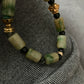 CASALA Jade Bracelet 天然翡翠珠子手鏈 三星堆文明配飾(CAJB0013)