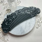 Natural Nephrite Jade Comb 天然和田玉梳(NJHB009)