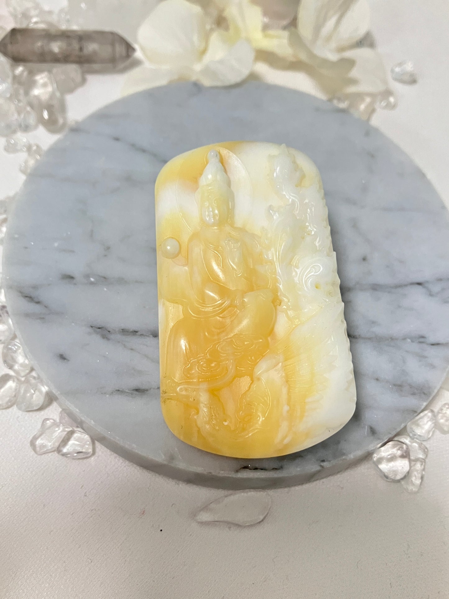Tridacninae 天然觀音硨磲吊飾