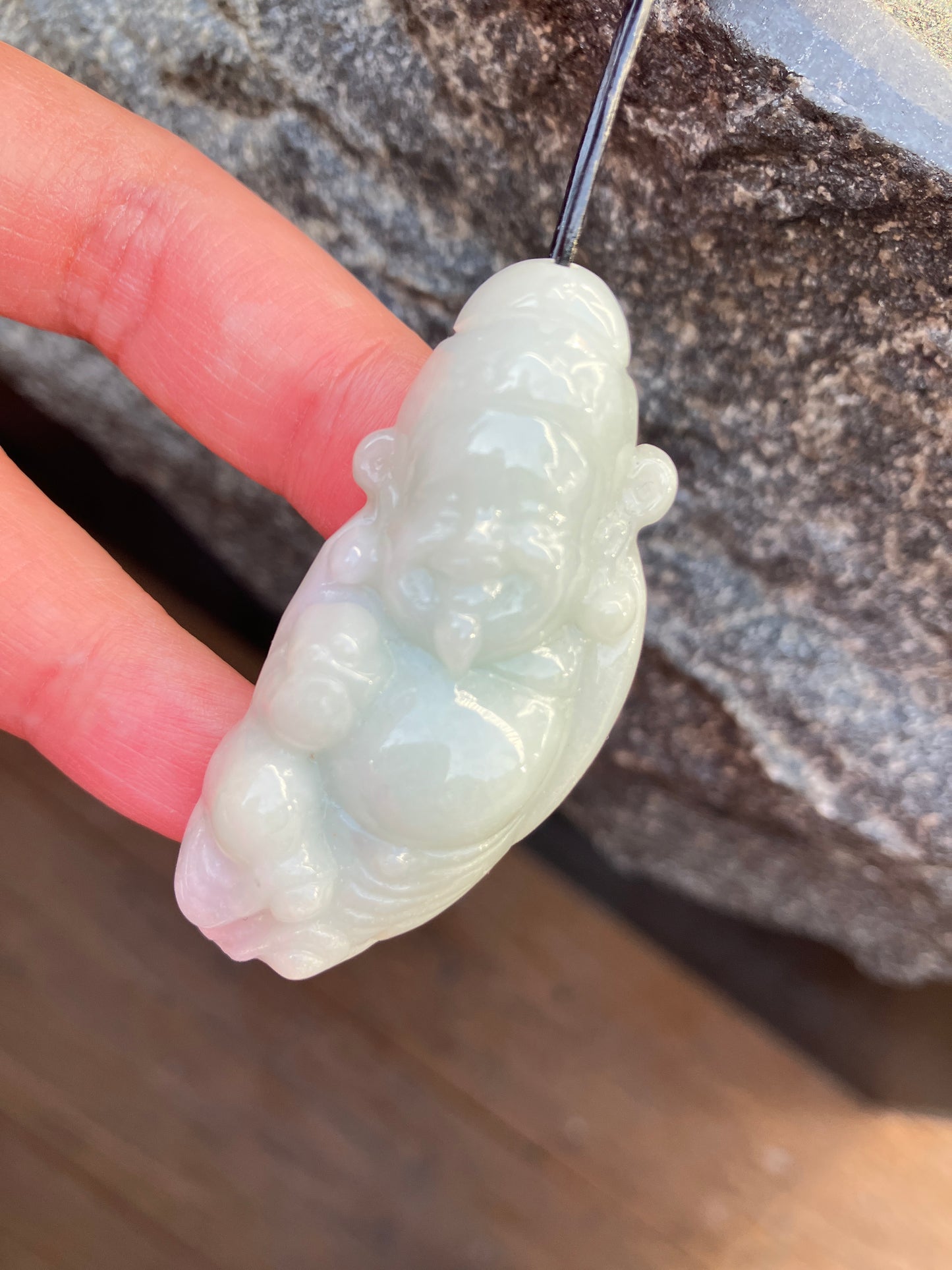CASALA 天然翡翠財神吊墜