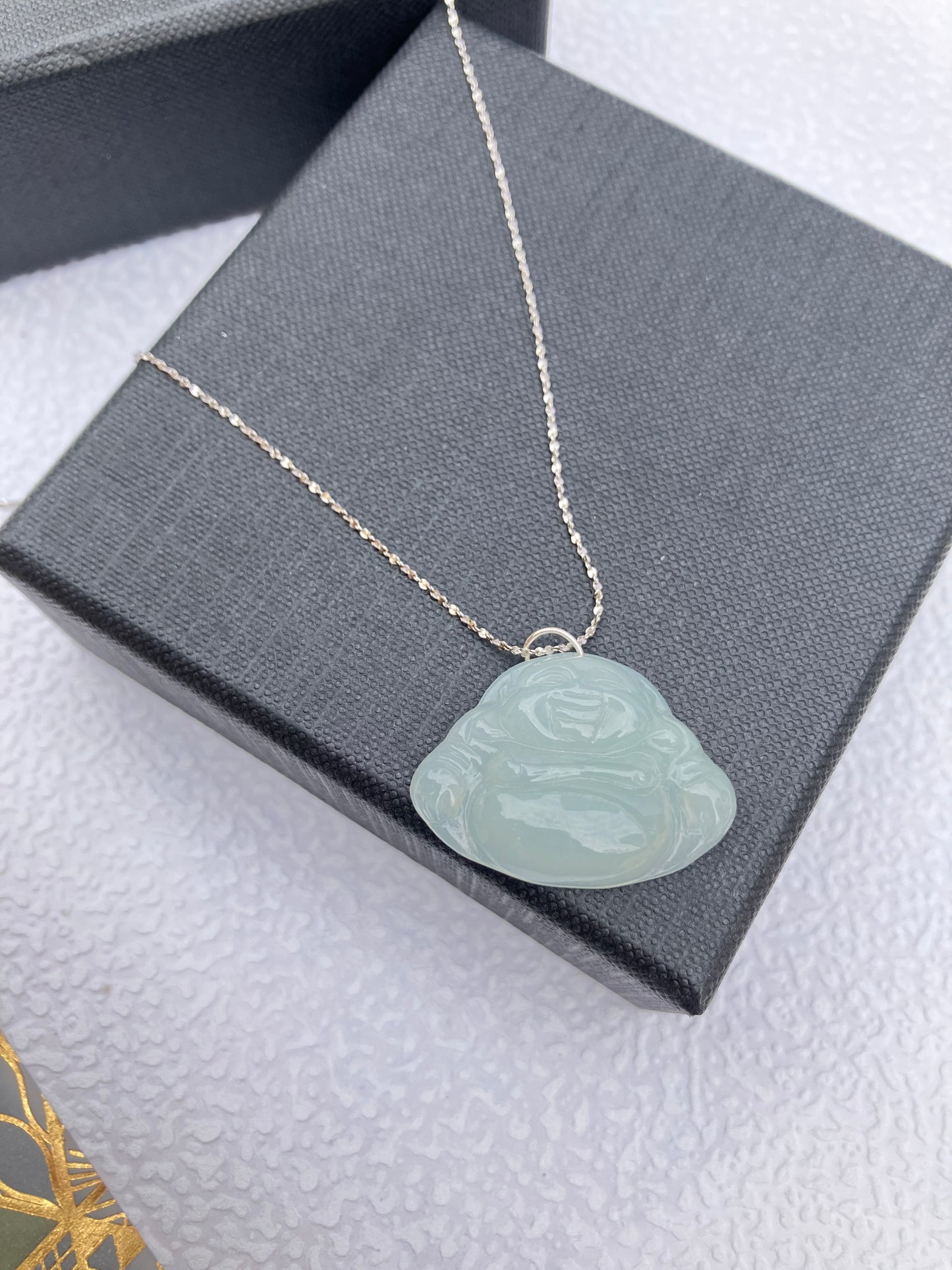 Jadeite Buddha Pendant ｜天然翡翠彿公吊墜