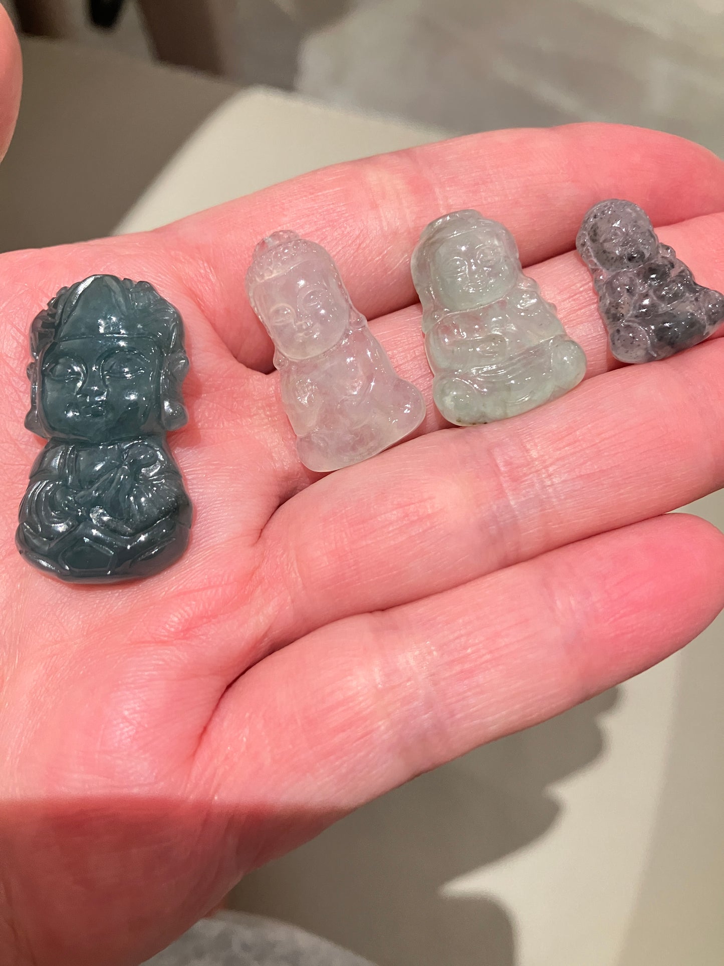 Jadeite Buddha Pendant for kids ｜天然翡翠佛寶寶吊墜