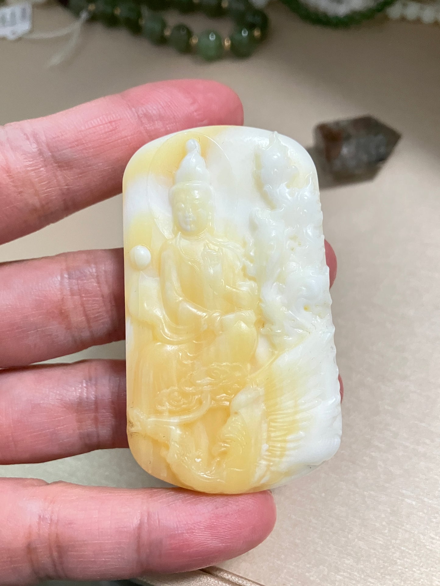 Tridacninae 天然觀音硨磲吊飾