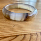 高冰飄花海洋玉髓手鐲 Unique Ocean Chalcedony Agate Bangle