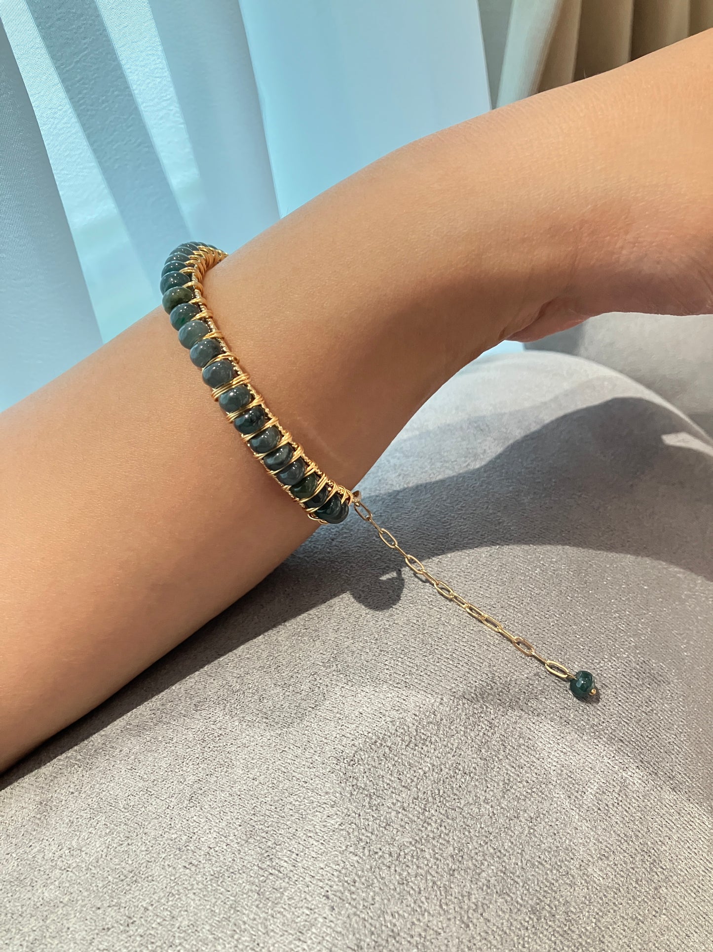 Jade Bangle |  天然翡翠手鈪