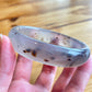 高冰飄花海洋玉髓手鐲 Unique Ocean Chalcedony Agate Bangle