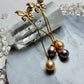 Natural Pearl Earrings 天然淡水珍珠 耳環(PE0074)