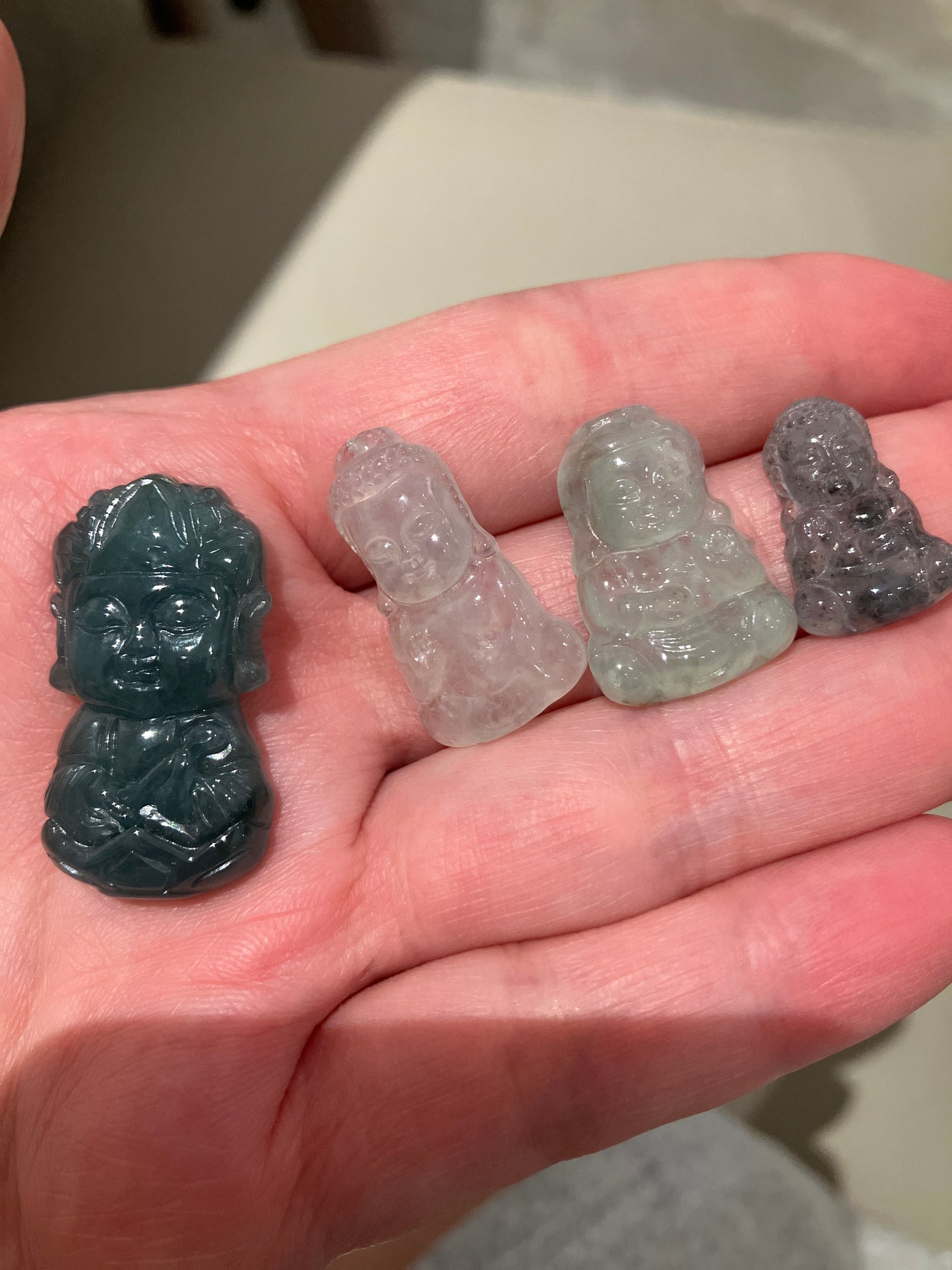 Jadeite Buddha Pendant for kids ｜天然翡翠佛寶寶吊墜