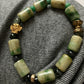 CASALA Jade Bracelet 天然翡翠珠子手鏈 三星堆文明配飾(CAJB0013)