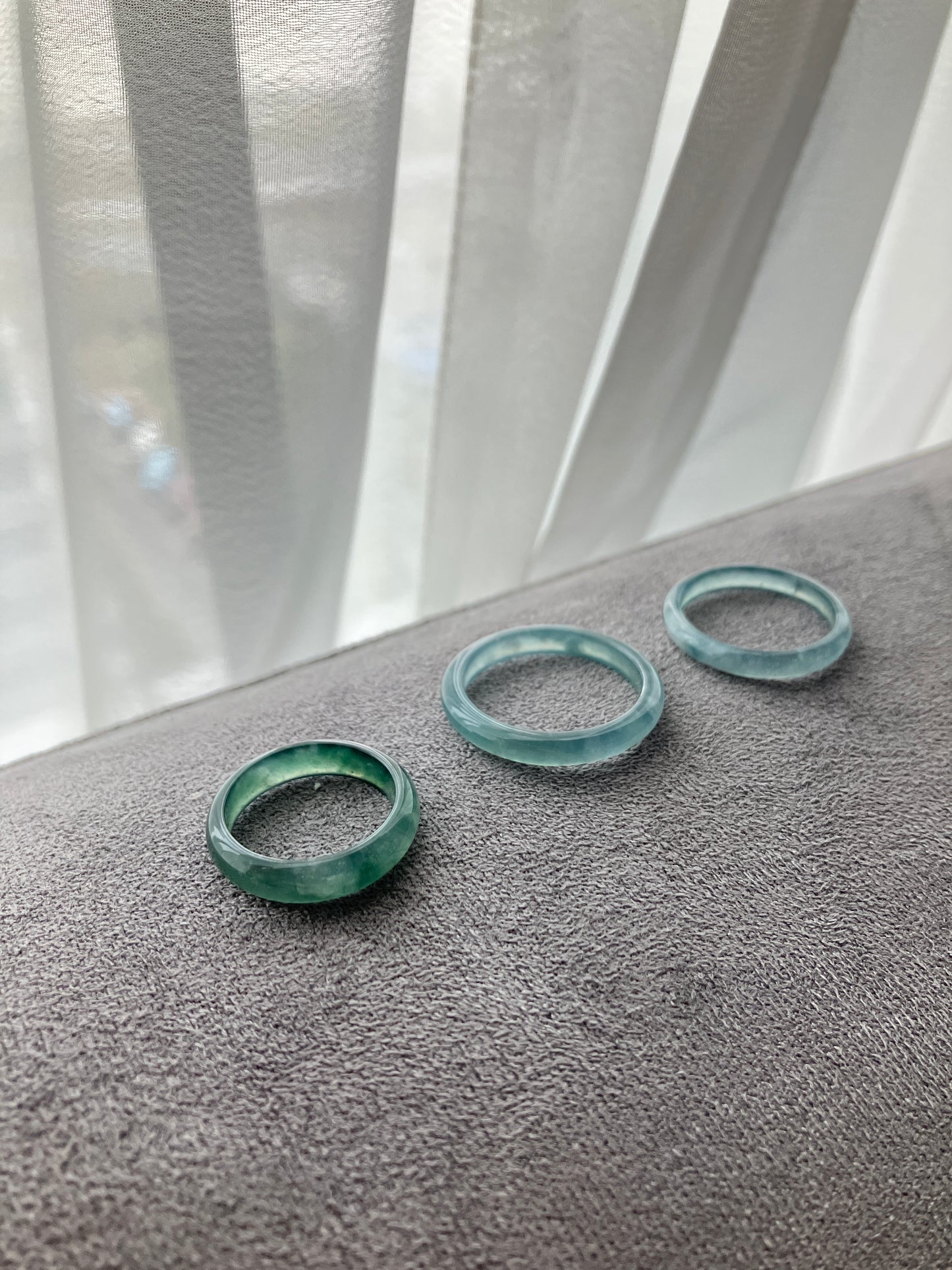Jadeite Ring 天然冰翡翠戒圈