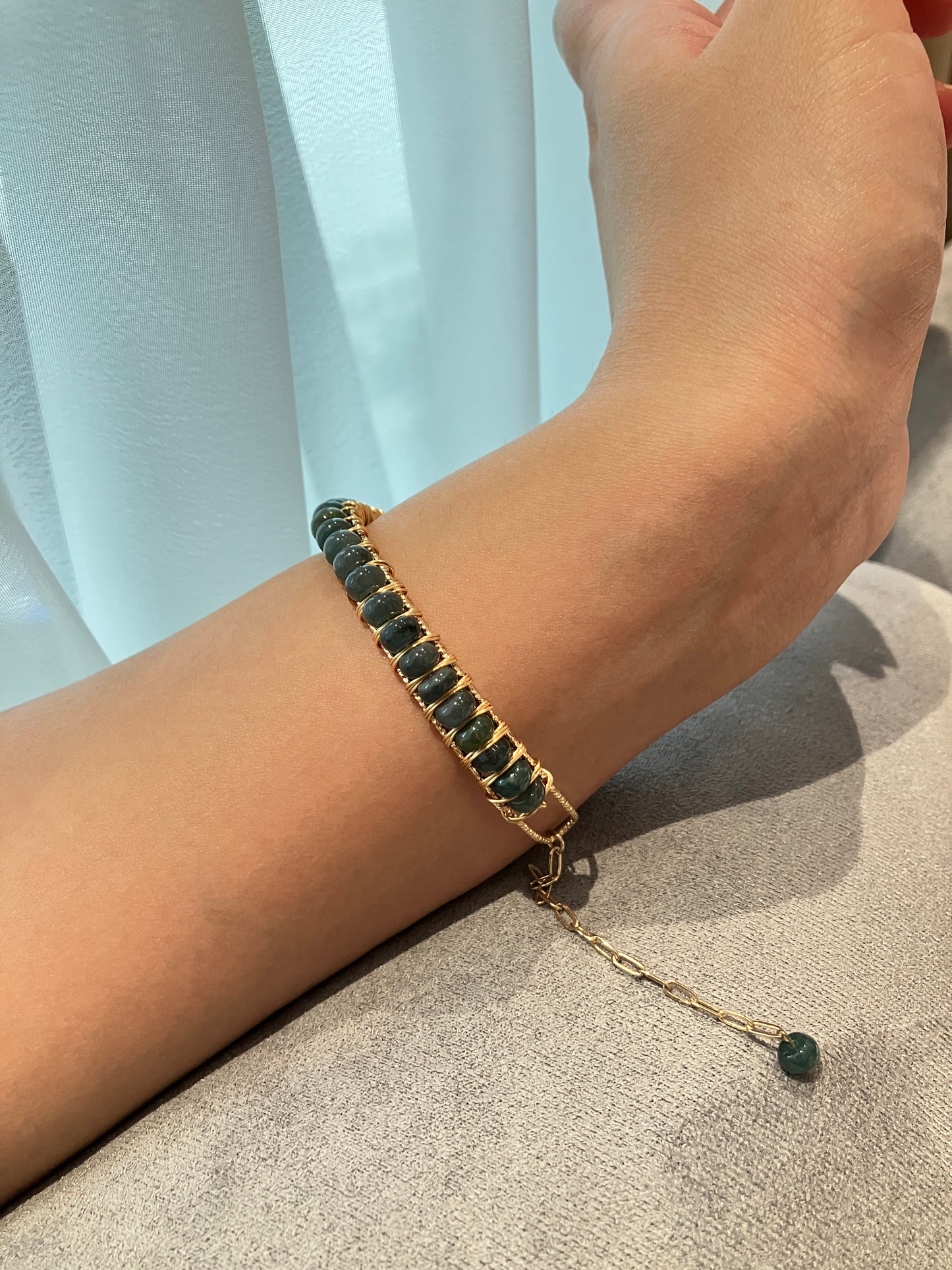 Jade Bangle |  天然翡翠手鈪