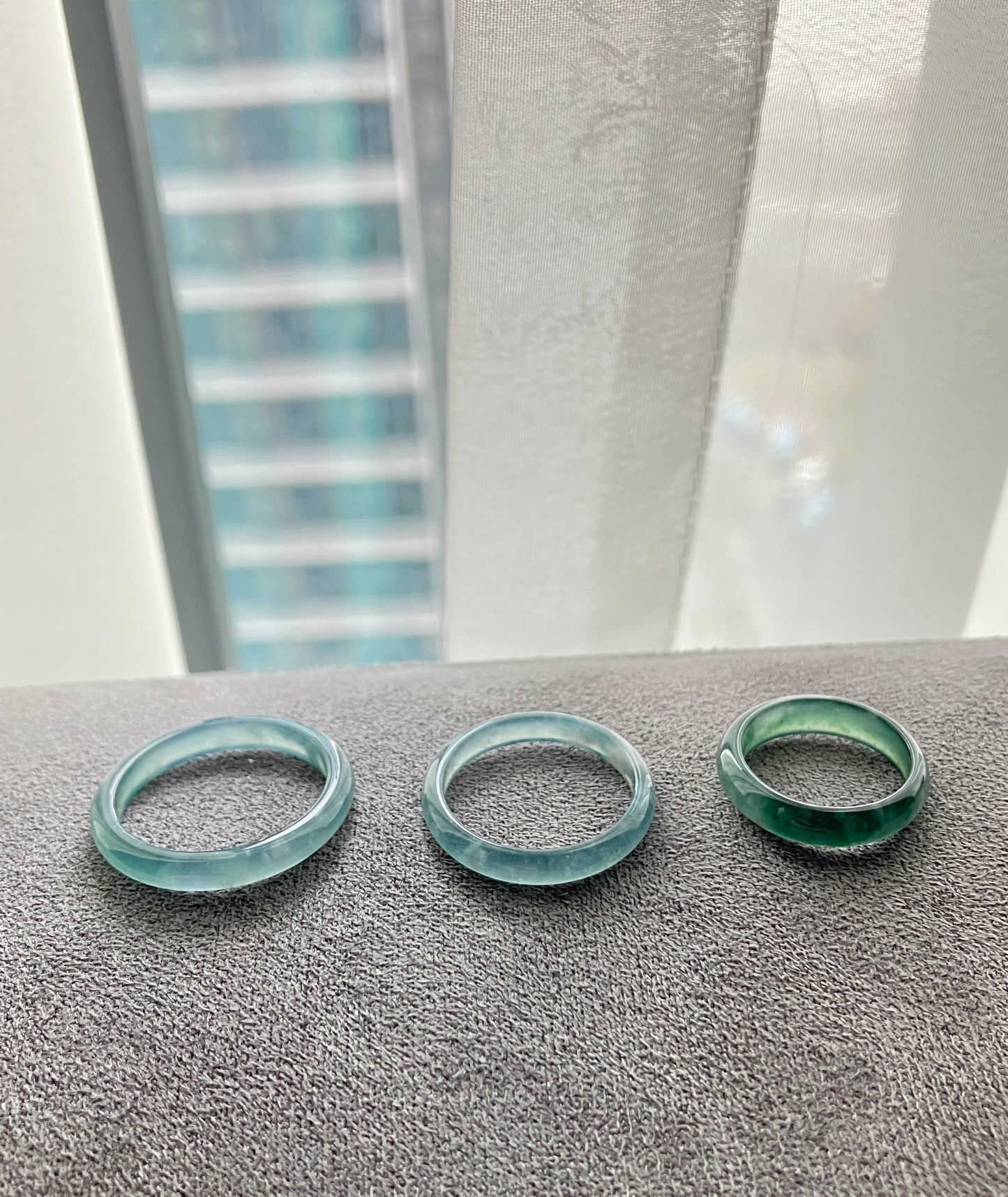Jadeite Ring 天然冰翡翠戒圈