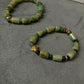 CASALA Jade Bracelet 天然翡翠珠子手鏈 三星堆文明配飾(CAJB0013)