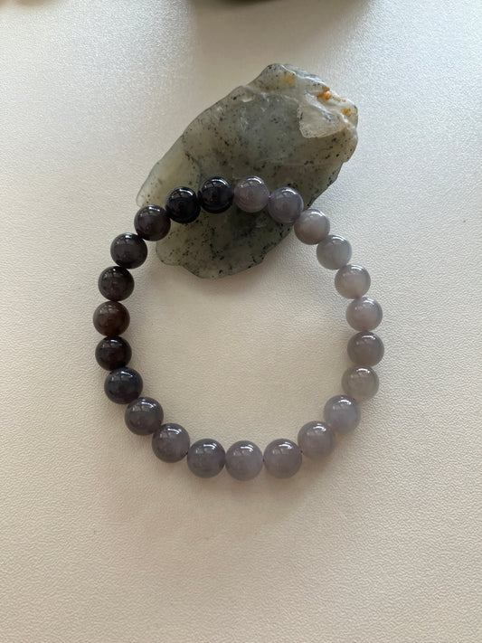 Natural Nephrite Jade Bracelet天然和田手鏈(NPB0122)