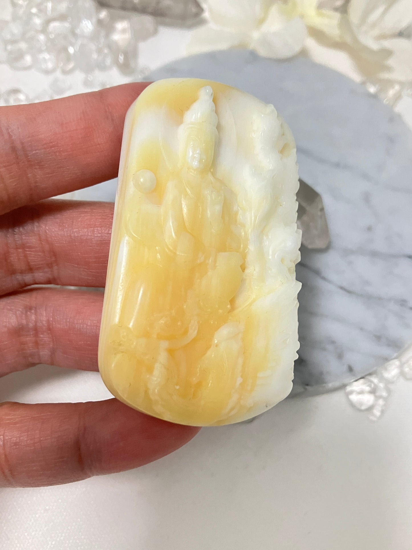 Tridacninae 天然觀音硨磲吊飾