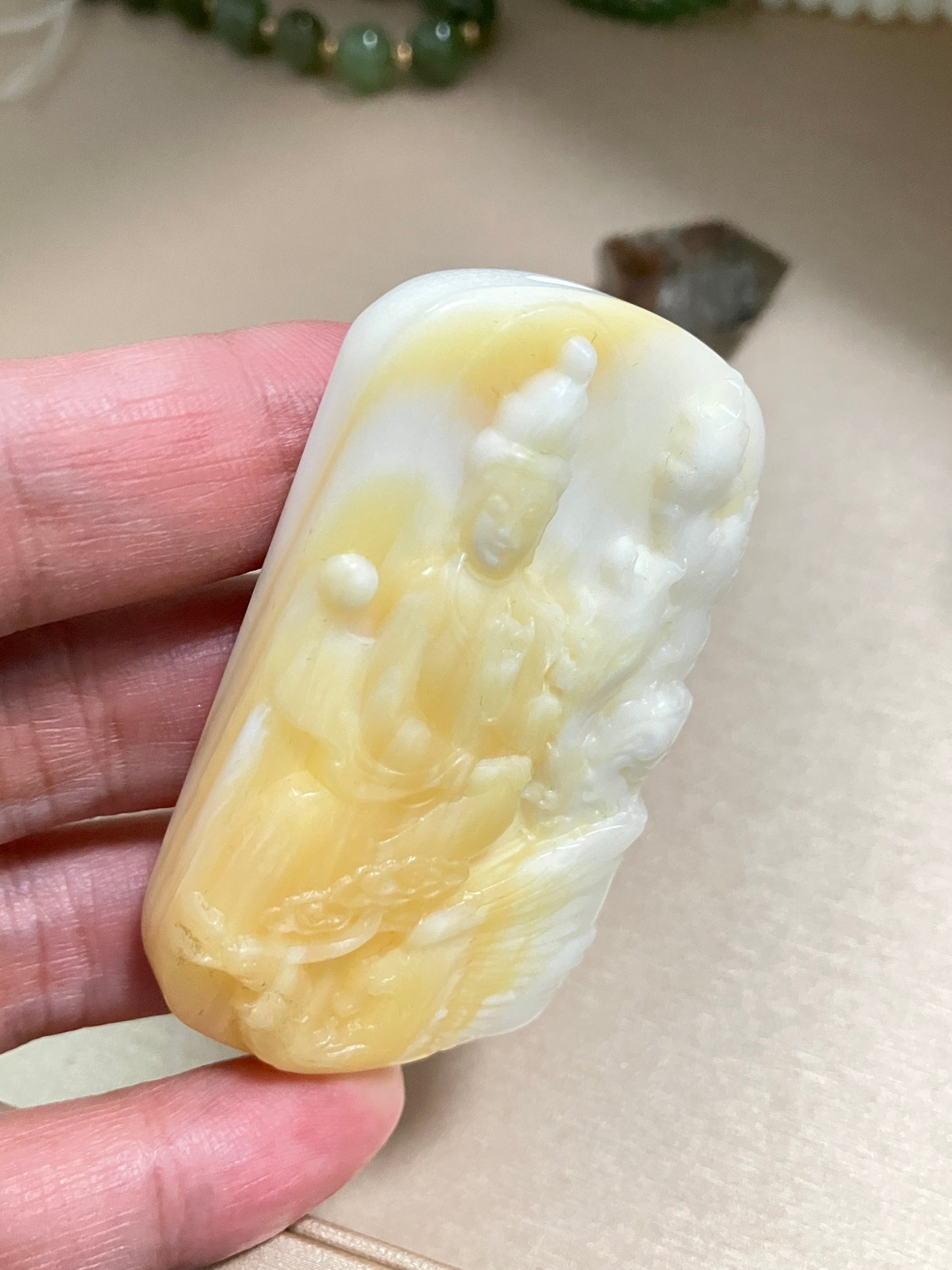 Tridacninae 天然觀音硨磲吊飾