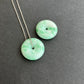 Jadeite Donut  Pendant ｜天然翡翠 平安扣吊墜