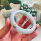 Jadeite Jade bangle Carving 天然翡翠玉鈪圓條 雕花(54mm) 9a1850