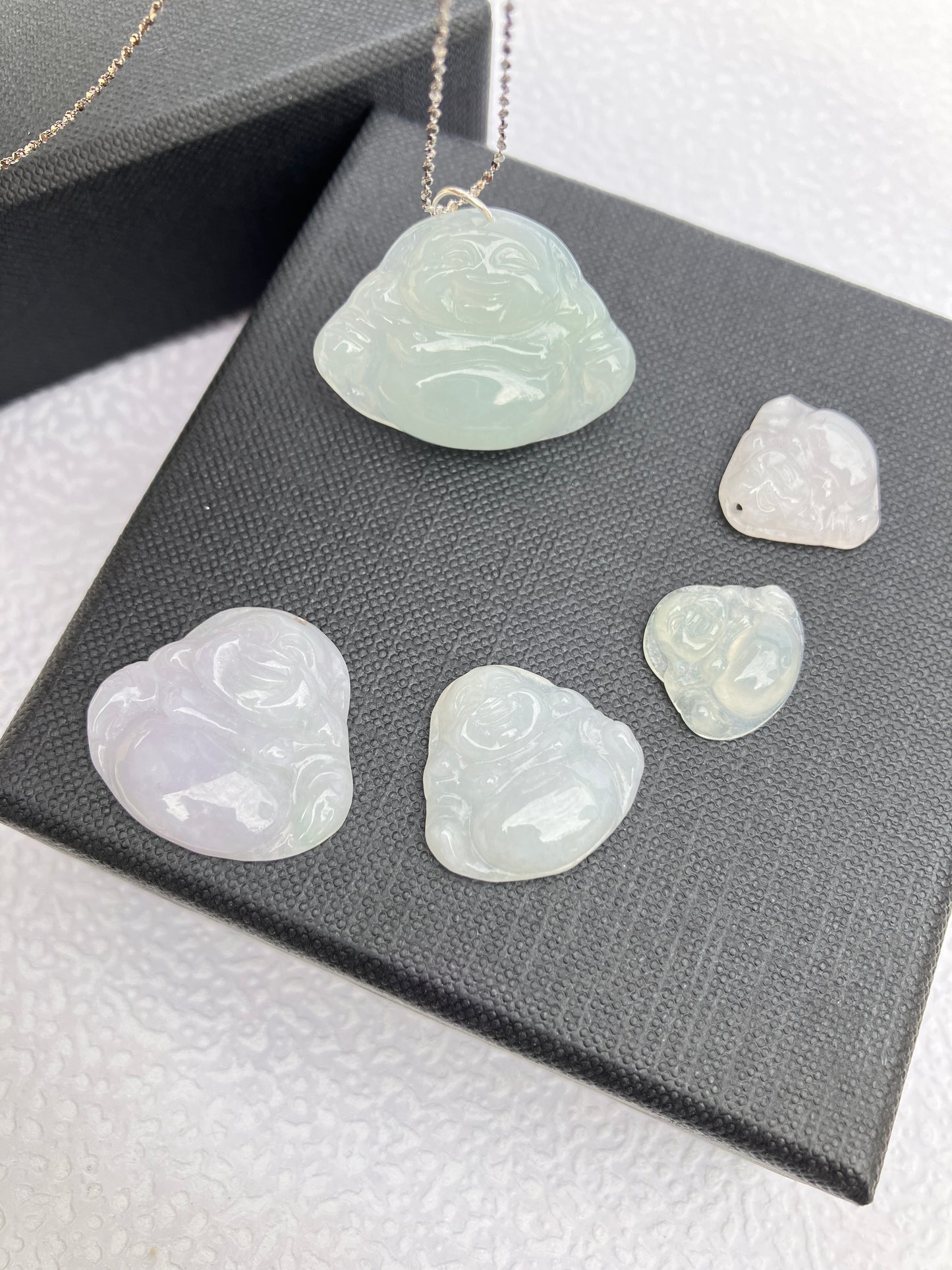 Jadeite Buddha Pendant ｜天然翡翠彿公吊墜