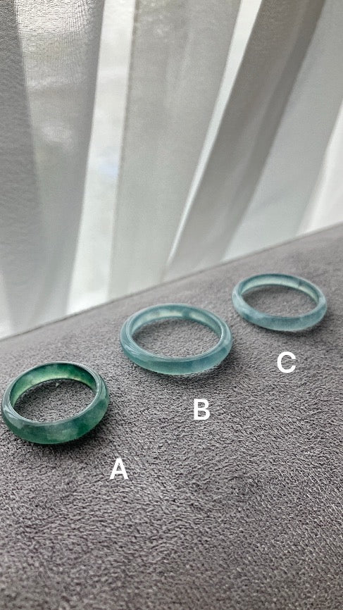 Jadeite Ring 天然冰翡翠戒圈