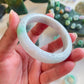 Jadeite Jade bangle Carving 天然翡翠玉鈪圓條 雕花(54mm) 9a1850