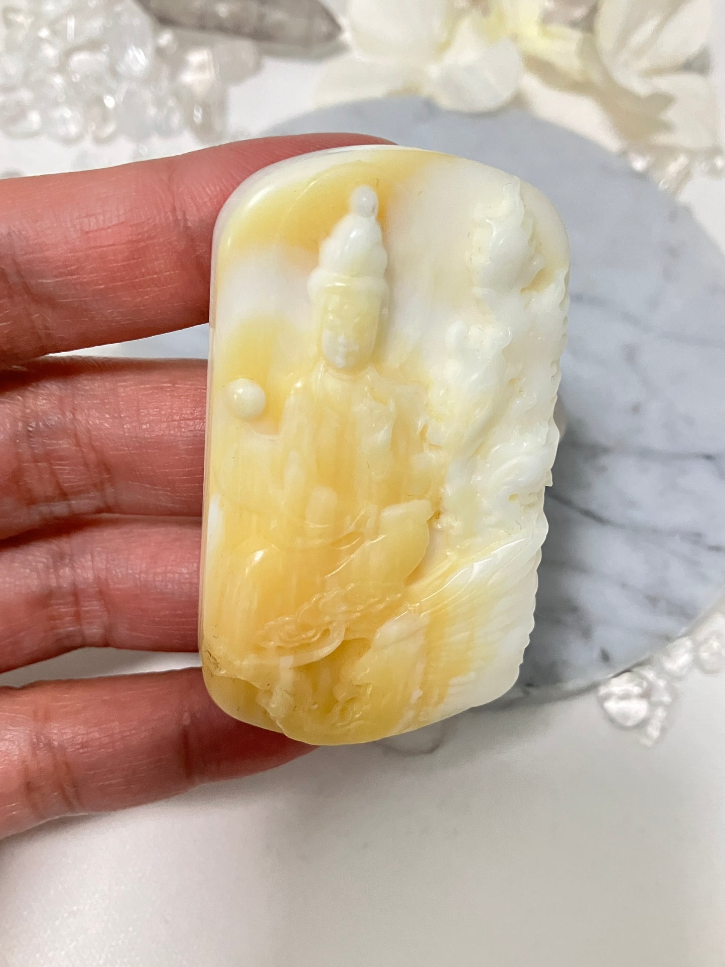 Tridacninae 天然觀音硨磲吊飾