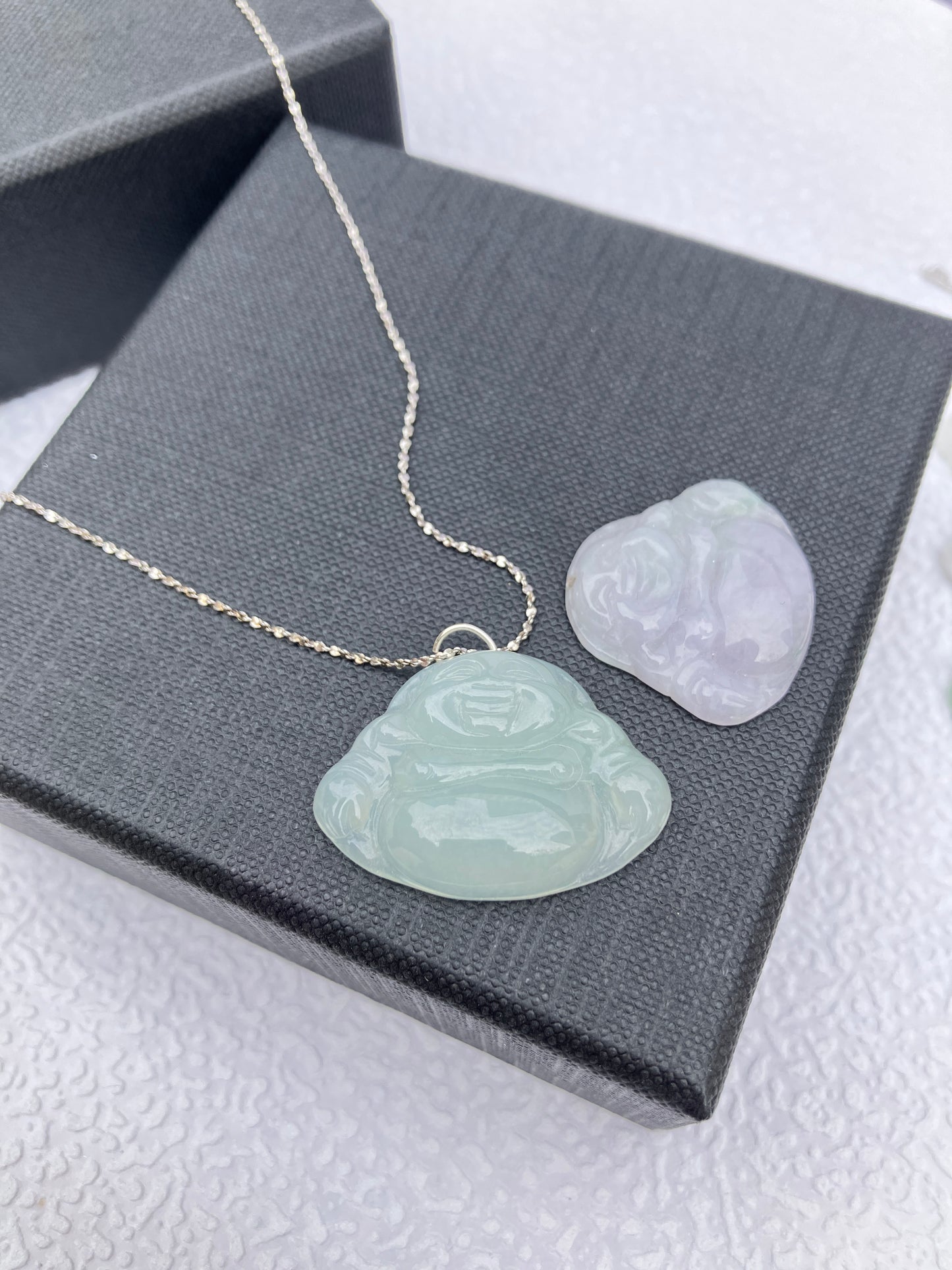 Jadeite Buddha Pendant ｜天然翡翠彿公吊墜