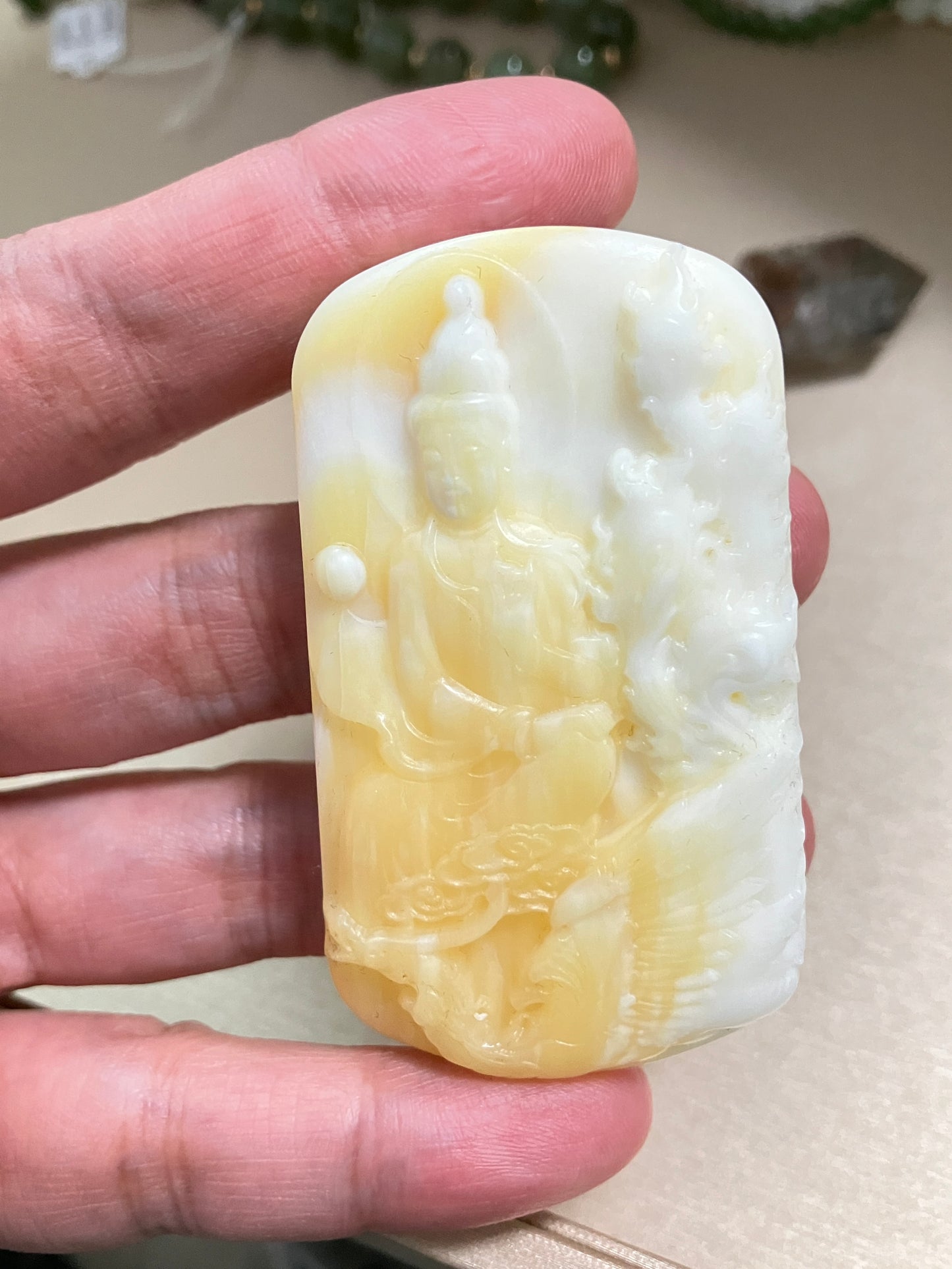Tridacninae 天然觀音硨磲吊飾