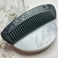 Natural Nephrite Jade Comb 天然和田玉梳(NJHB007）