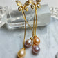 Natural Pearl Earrings 天然淡水珍珠 耳環(PE0074)