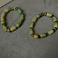 CASALA Jade Bracelet 天然翡翠珠子手鏈 三星堆文明配飾(CAJB0013)