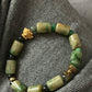 CASALA Jade Bracelet 天然翡翠珠子手鏈 三星堆文明配飾(CAJB0013)