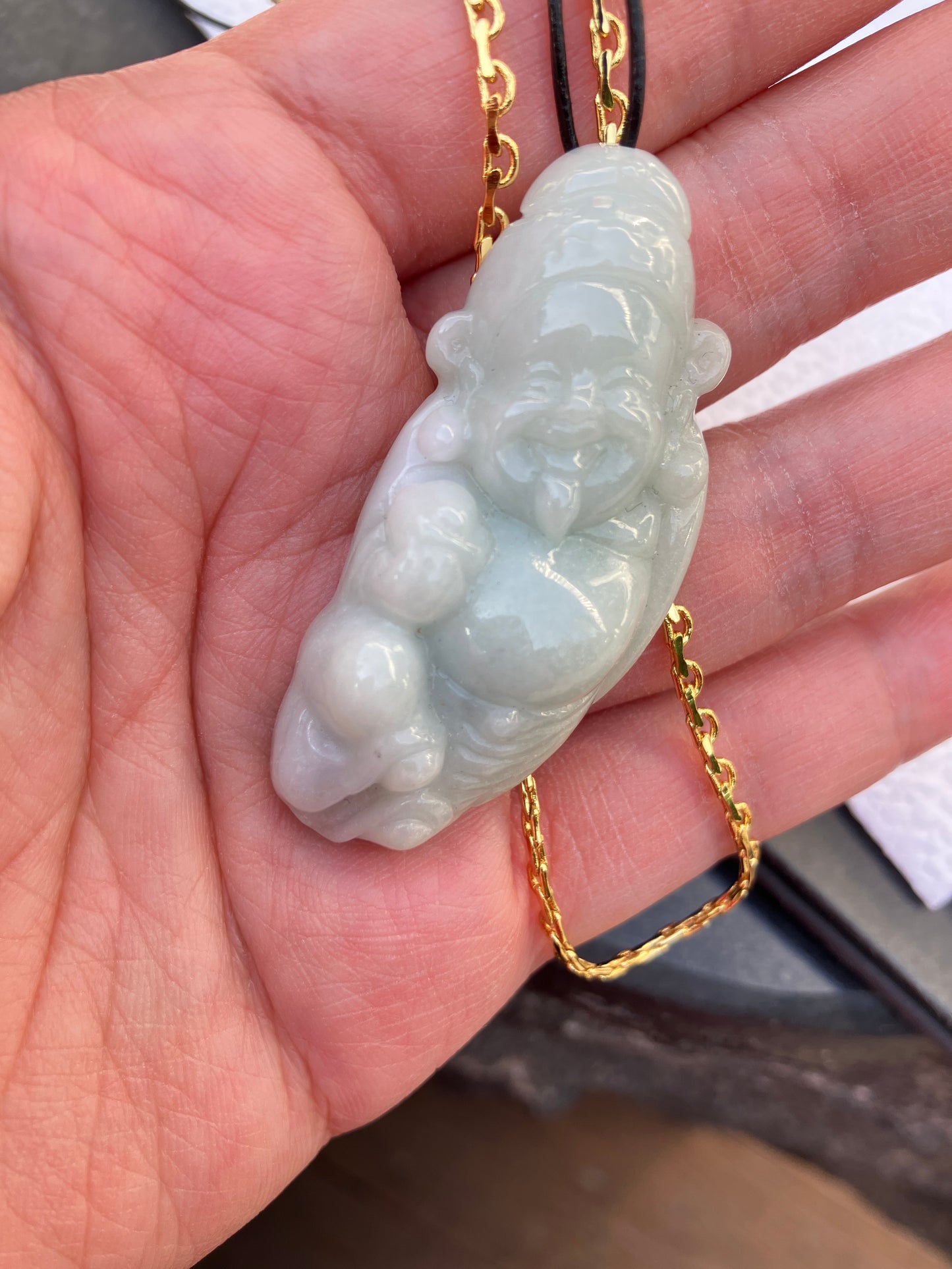 CASALA 天然翡翠財神吊墜