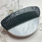 Natural Nephrite Jade Comb 天然和田玉梳(NJHB007）