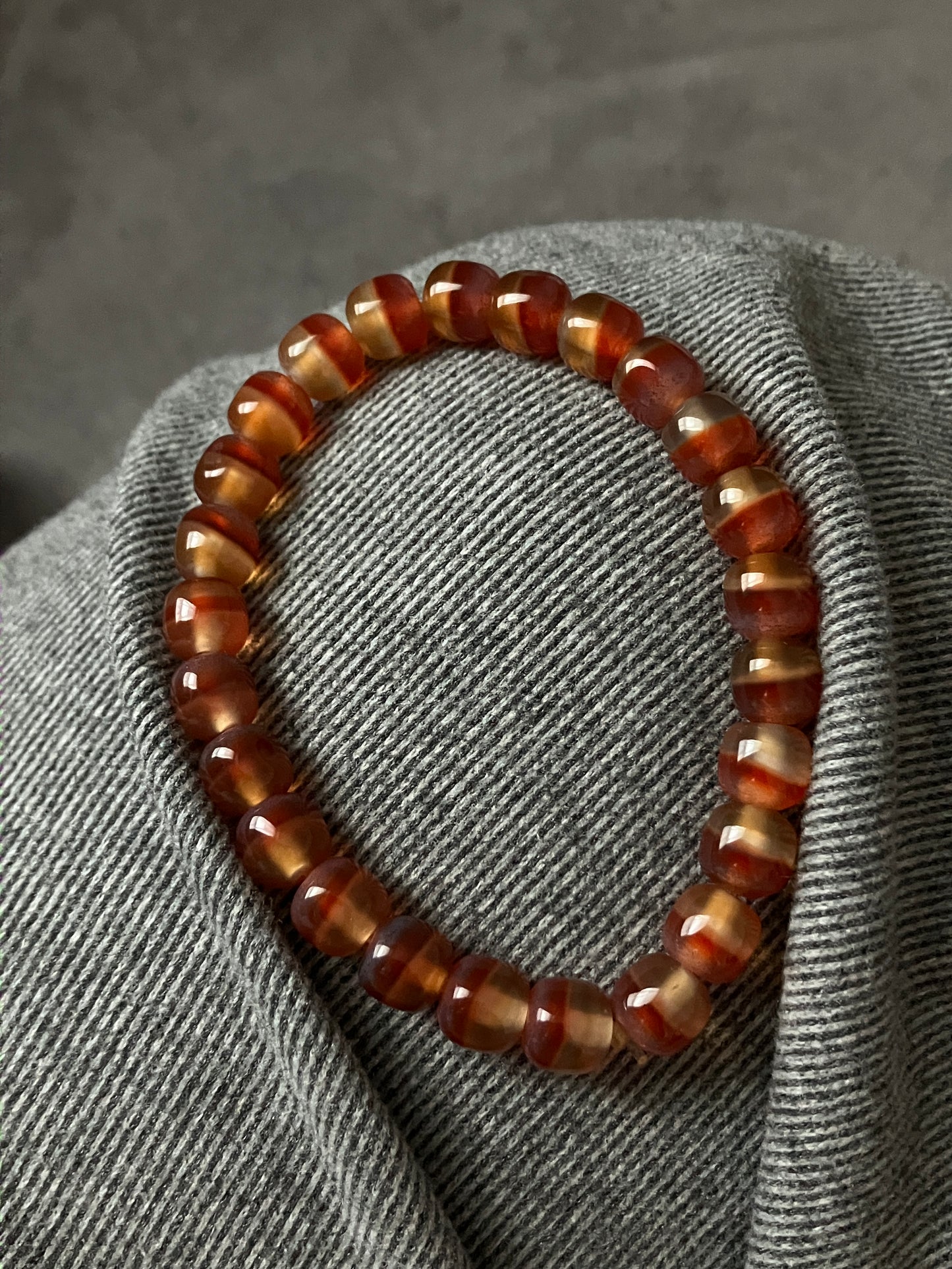 天然高冰透瑪瑙手鏈 Natural Agate Bracelet(NAA013)