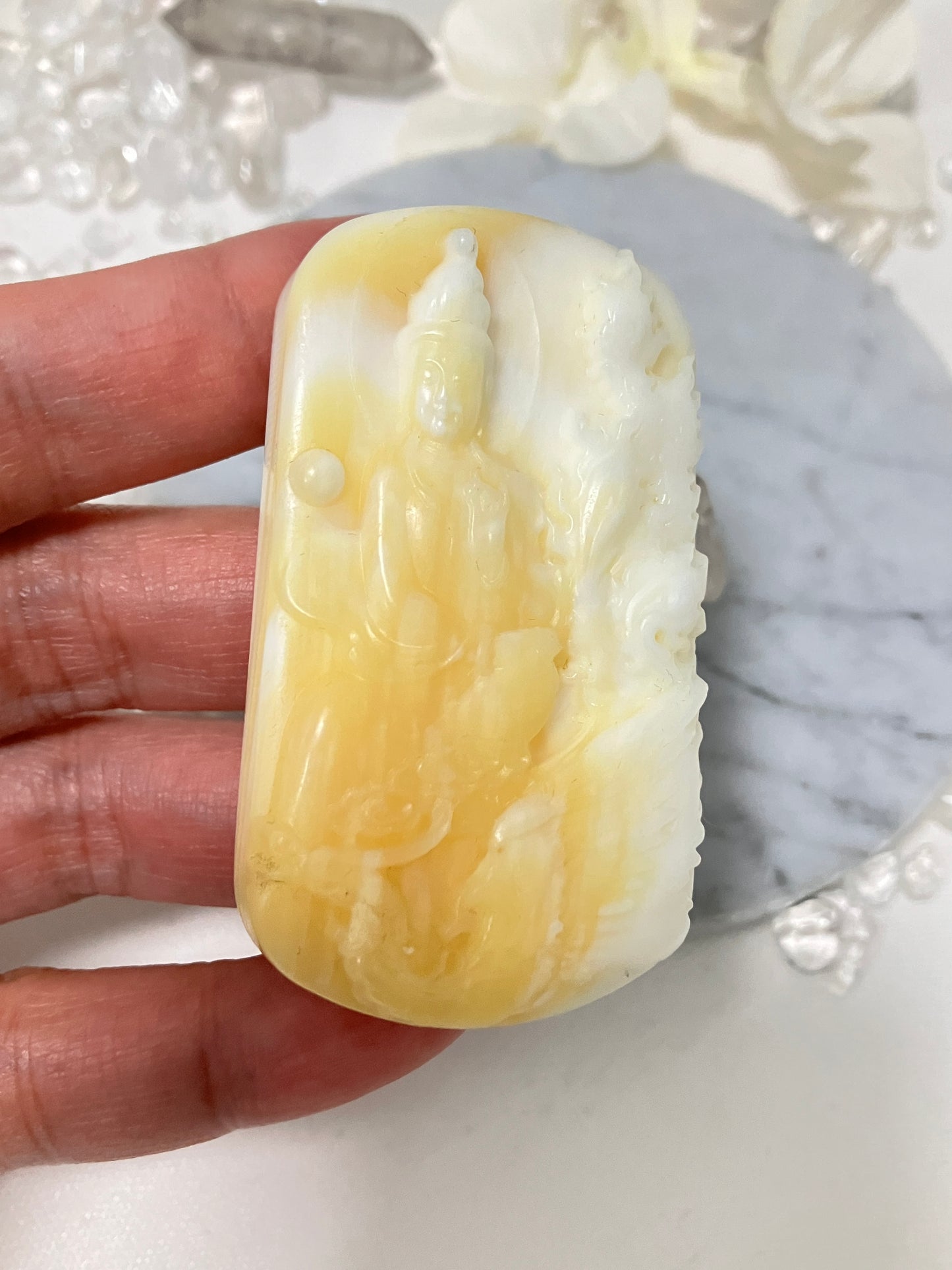 Tridacninae 天然觀音硨磲吊飾