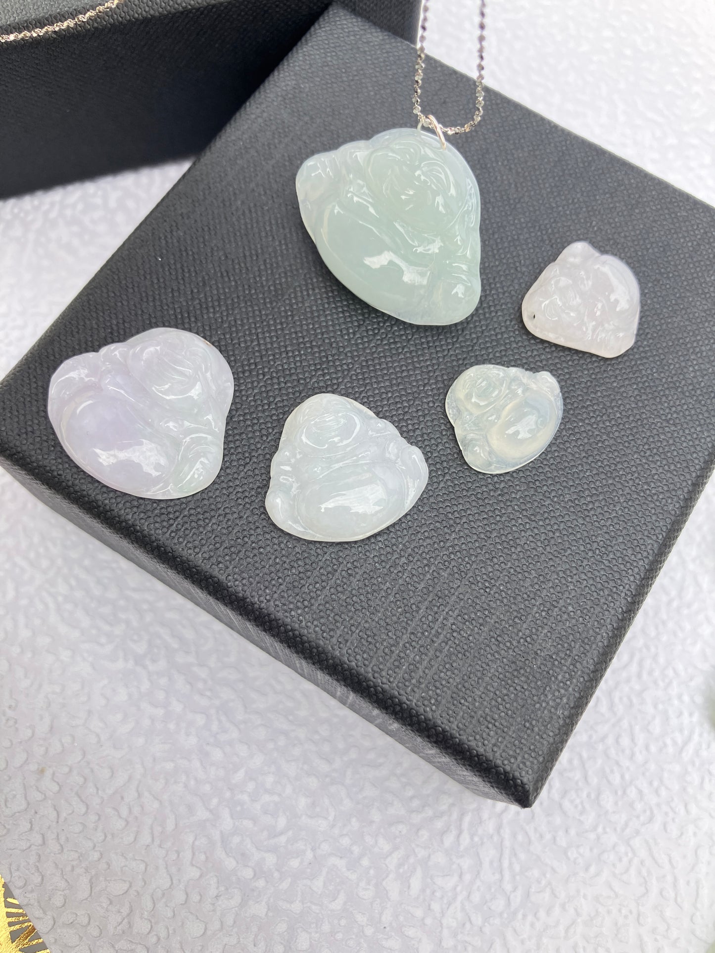 Jadeite Buddha Pendant ｜天然翡翠彿公吊墜