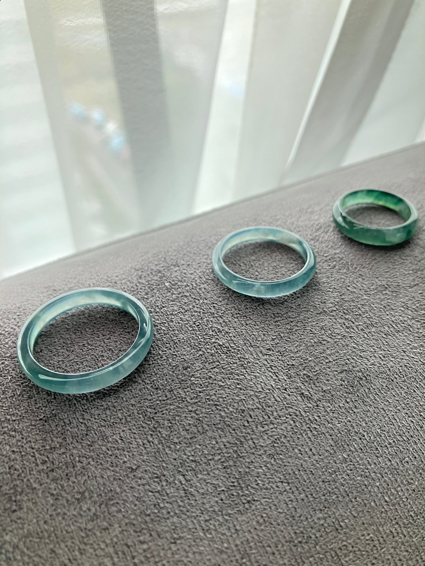 Jadeite Ring 天然冰翡翠戒圈