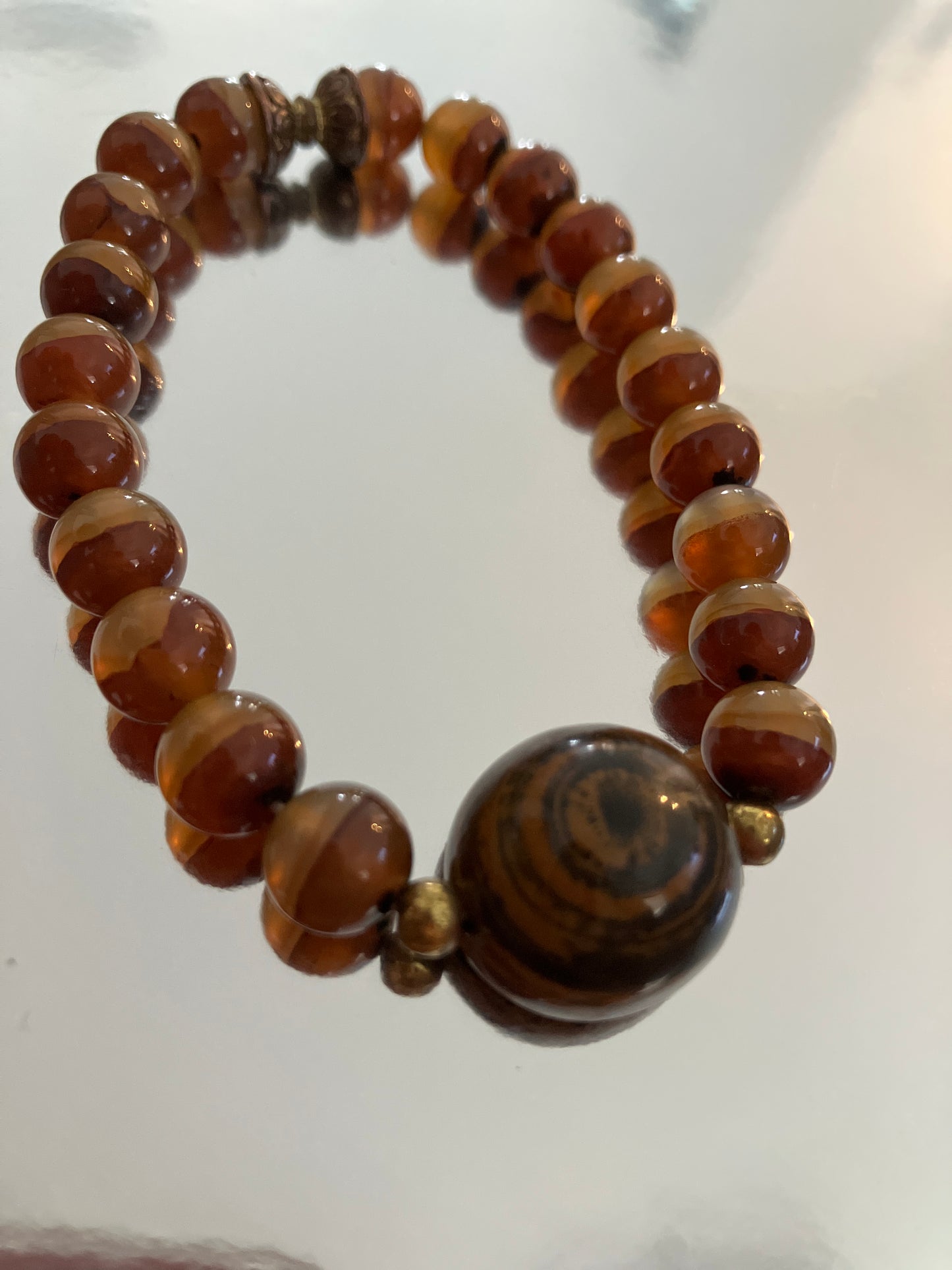 天然高冰透瑪瑙手鏈 Natural Agate Bracelet(NAA021)