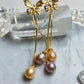 Natural Pearl Earrings 天然淡水珍珠 耳環(PE0074)