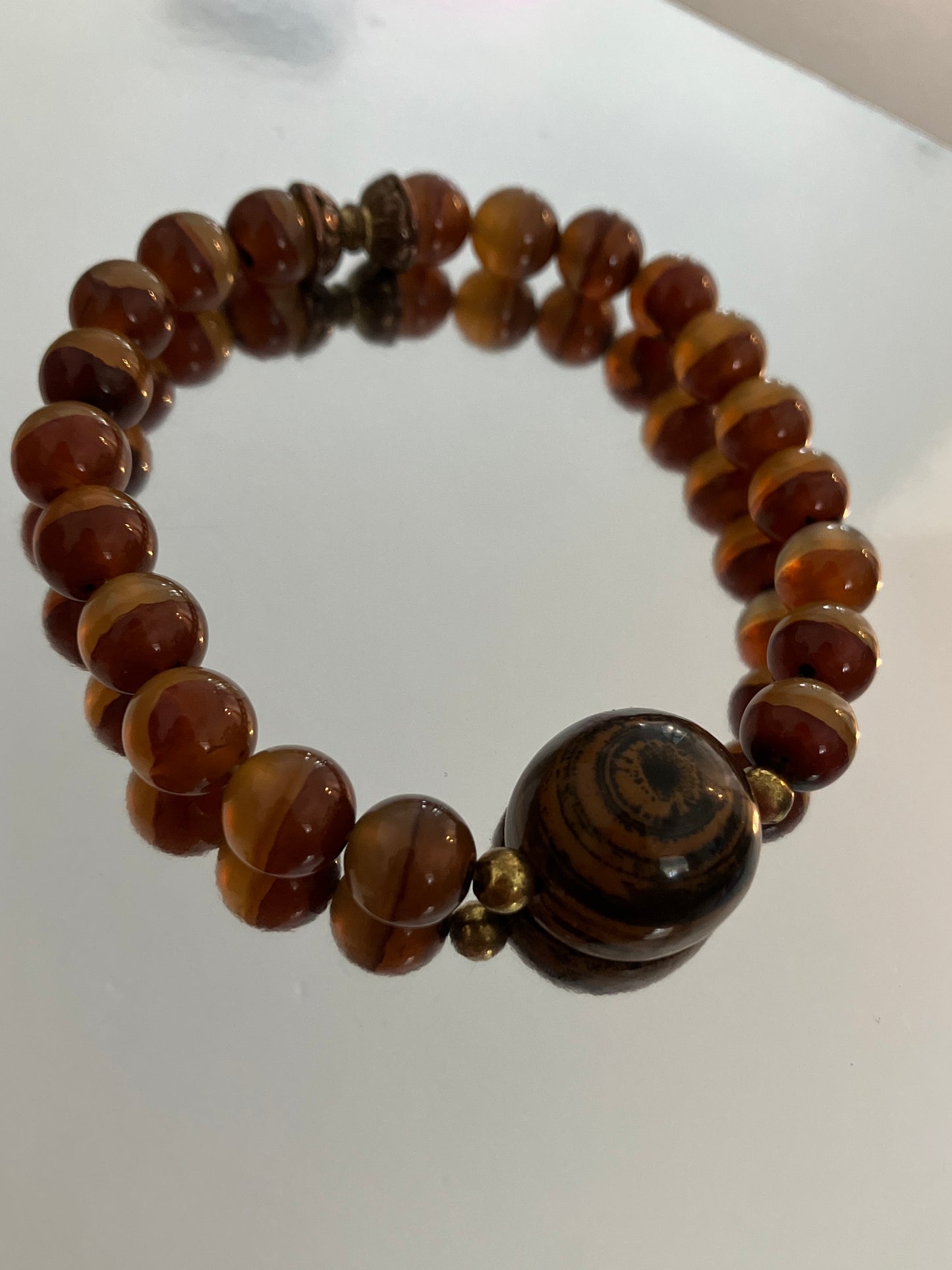 天然高冰透瑪瑙手鏈 Natural Agate Bracelet(NAA021)