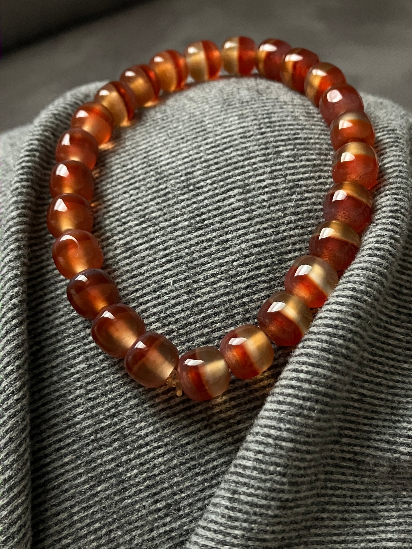 天然高冰透瑪瑙手鏈 Natural Agate Bracelet(NAA013)