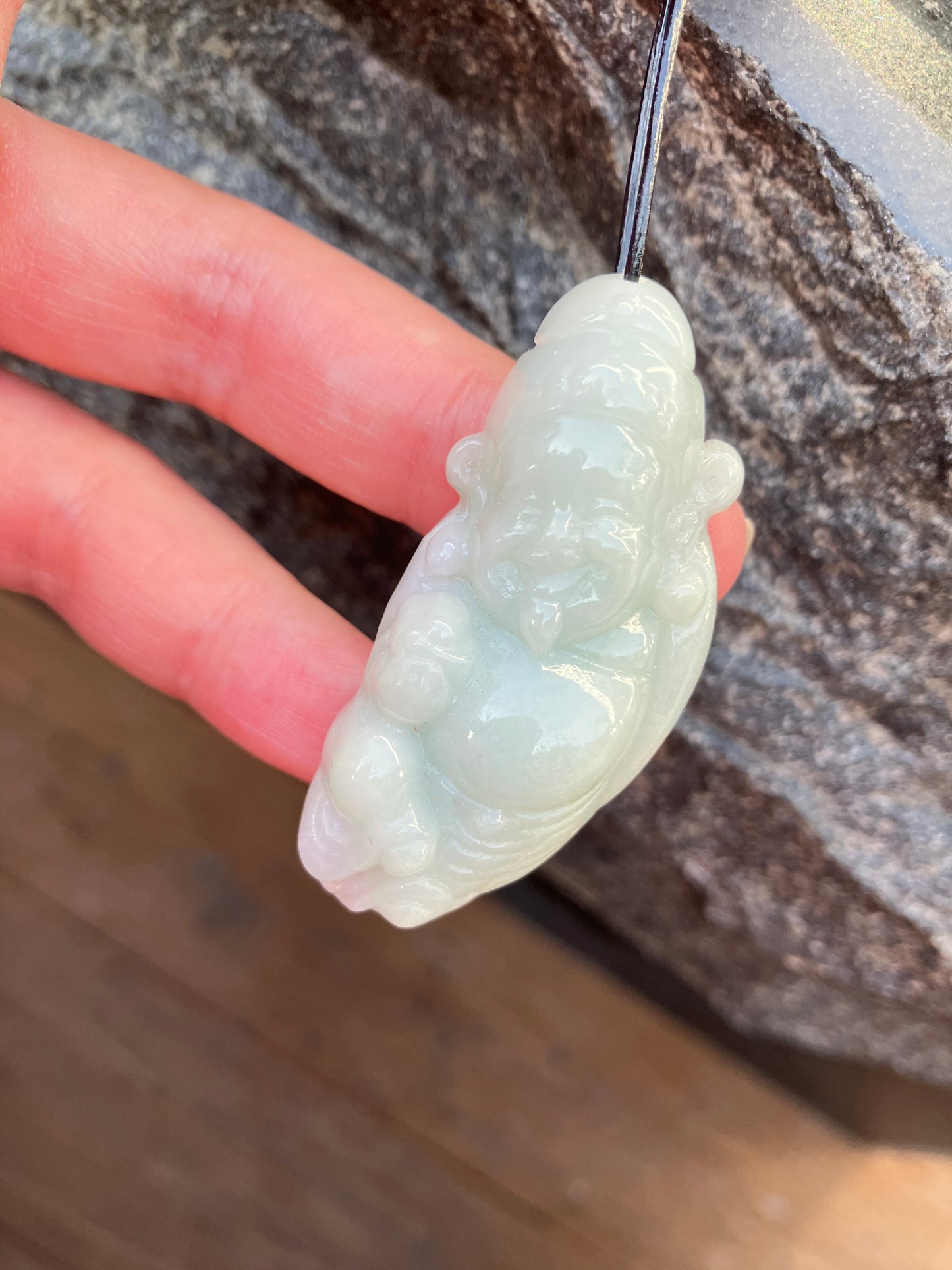 CASALA 天然翡翠財神吊墜