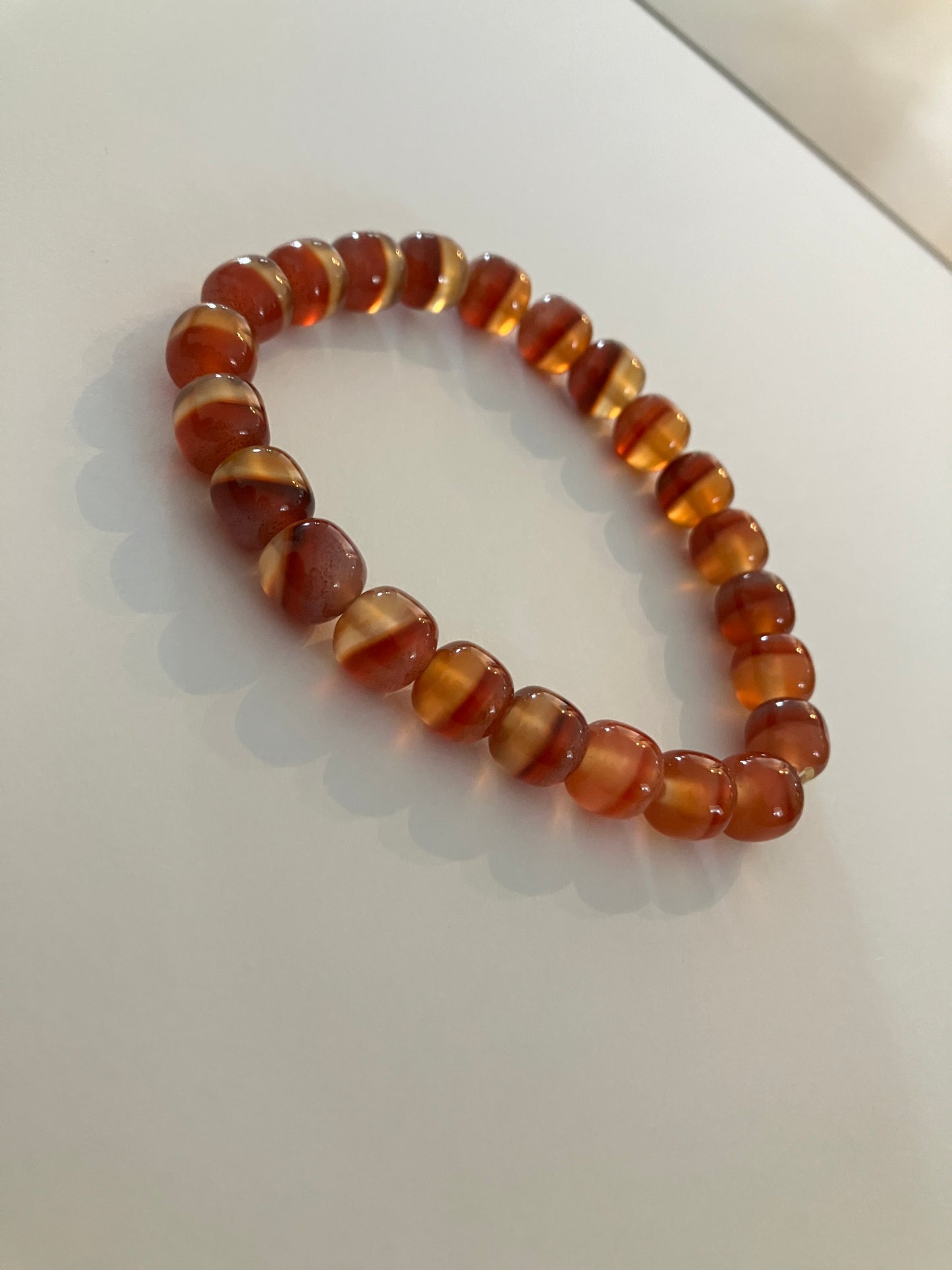 天然高冰透瑪瑙手鏈 Natural Agate Bracelet(NAA013)