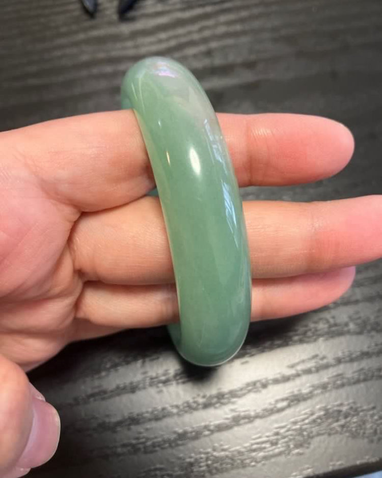 天然獨龍玉60mm 圈口