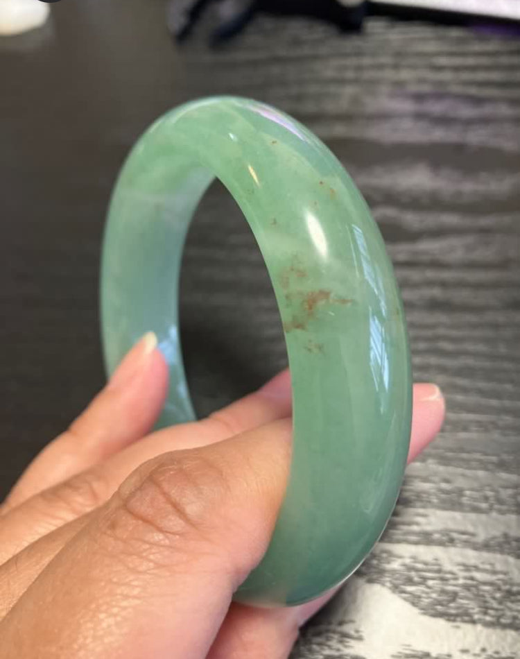 天然獨龍玉60mm 圈口