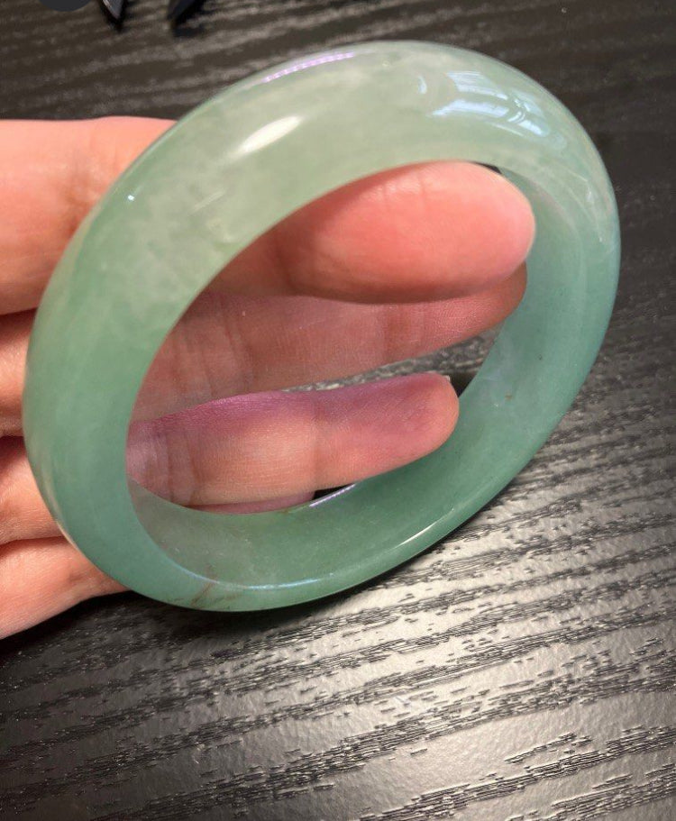 天然獨龍玉60mm 圈口