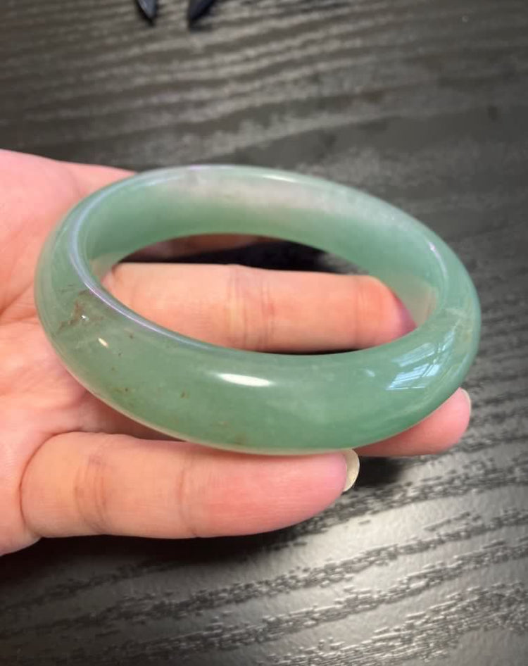 天然獨龍玉60mm 圈口